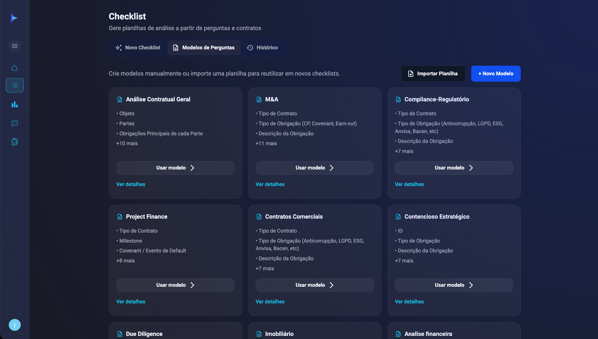 Indoc Program Checklist Indocs - Extração inteligente de dados contratuais em escala